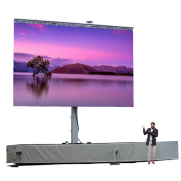 24m2 4.8 mm – Mobile LED trailer (open)